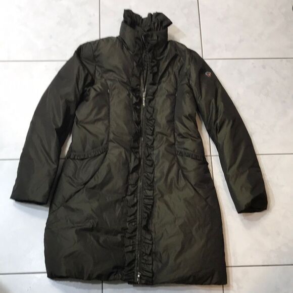 Post card woman coat jacket